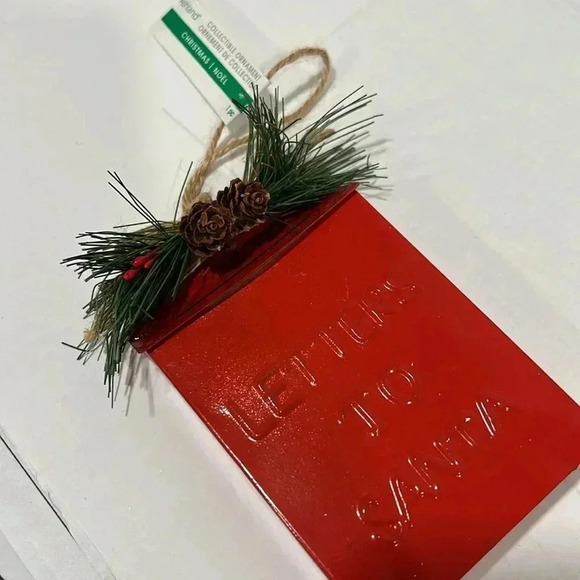 Ashland White Letters To Santa Mailbox Metal - Picture 6 of 6